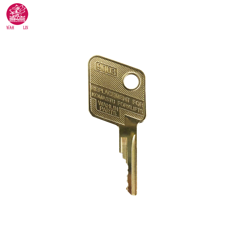 Wah Lin New Silver Key For Case Bobcat Ingersoll Komatsu #9003