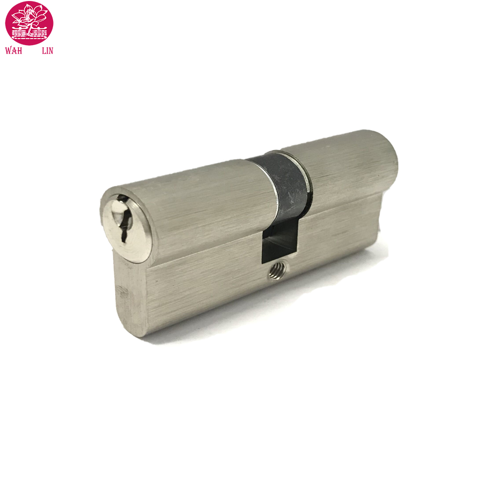double open solid brass high quality 65mm lock cylinder