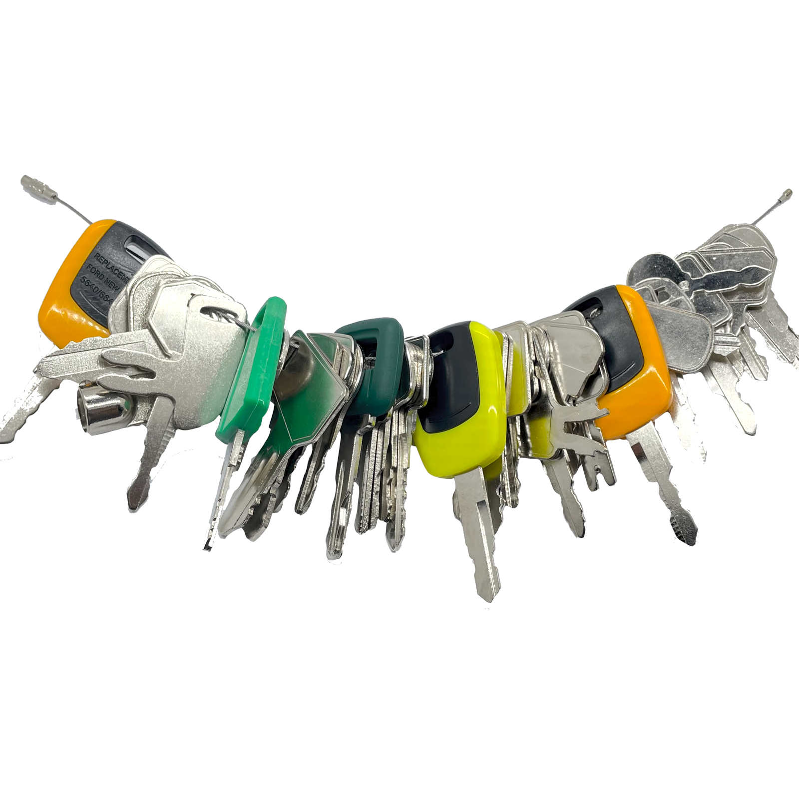 46 Heavy Equipment Keys Master Set, Construction & Builder Master Key ...