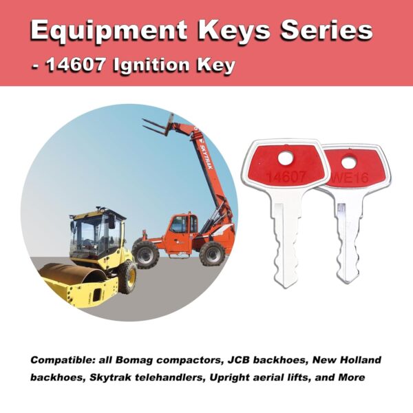 Bomag Ignition Key Roller and Compaction Equipment Ignition Key 14707